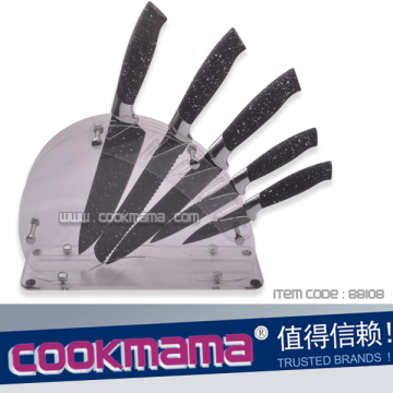 non-stick,power coating,ceramic coating Knife set