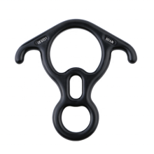 50KN Bull Horn 8 Shape Ring Descender for Caving and Hiking