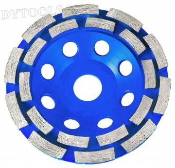 Concrete Diamond Double row Grinding Cup Wheel