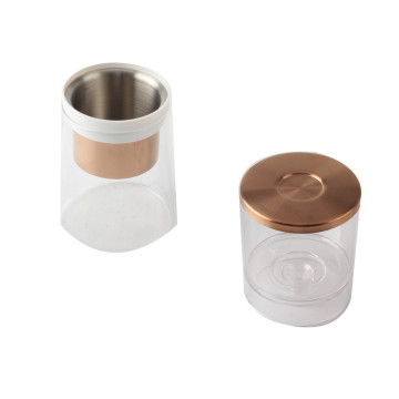 Copper lid glass Cold brew coffee maker