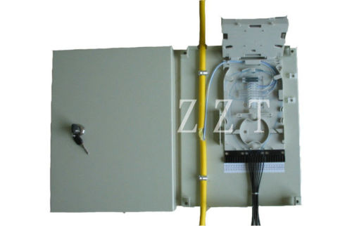 Single Fiber Ftth Fiber Optic Termination Box Ф22 , Wall Mounted