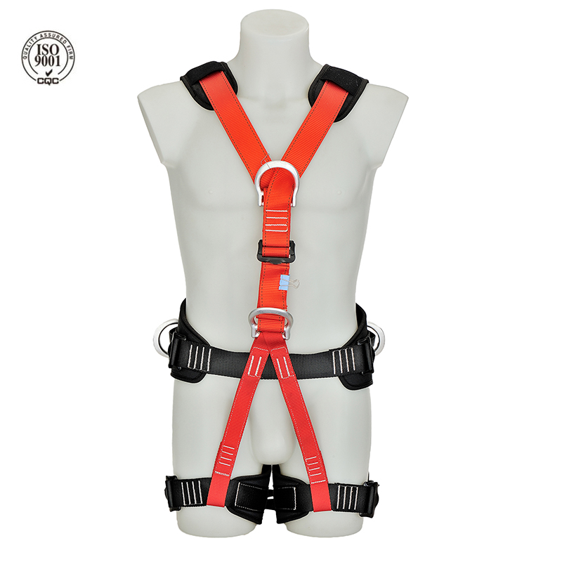 Construction full body safety belt harness