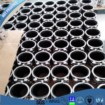 MF pipe fittings pipeline waterworks industry SS304 pipe repair clamp