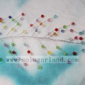 Colorful Acrylic Faceted Beads Garland Tree Branches