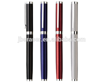 Heavy metal roller pen with cap