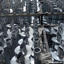 HDG Steel Helical Screw Piles for Foundation System