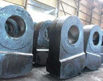 Durable wear resistant steel rock grinding hammer