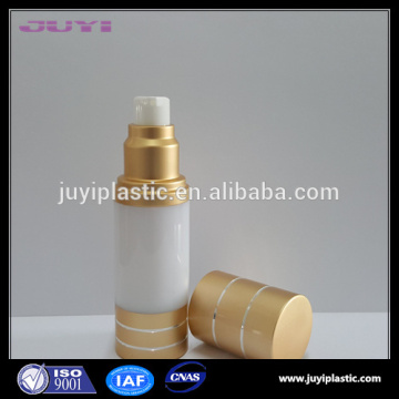 gold cosmetic airless pump bottle