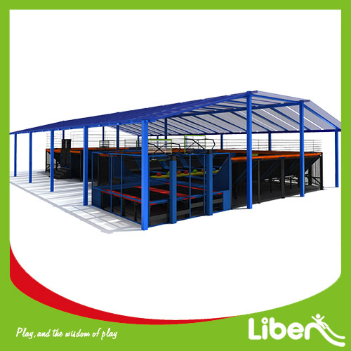 Big indoor trampoline park supplier