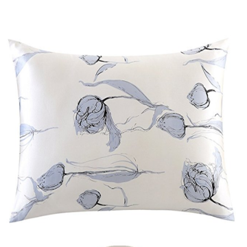 Mulberry Silk Floral Print Pillow Cases