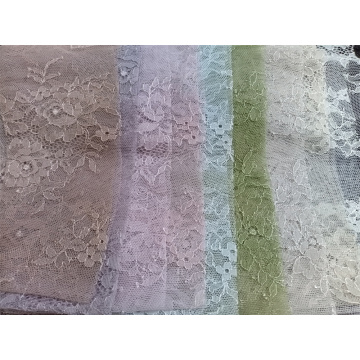 EMBROIDERY CRAFTS NYLON CHANTILLY LACE PD FABRIC