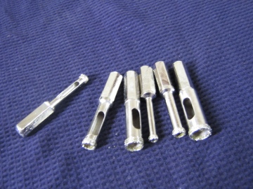 Electroplated core drill bits (Hexagon Handle)