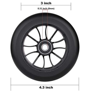 Personnalisé 110mm Pro Stunt Scooter Roue