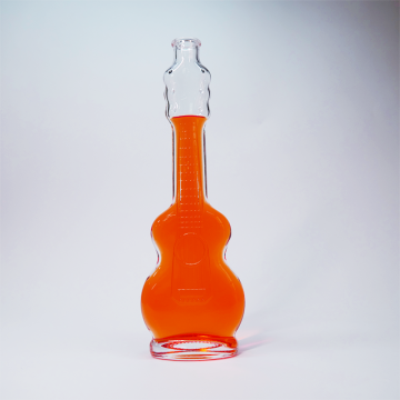 Guitar shaped Whiskey Bottle