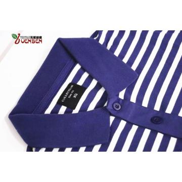 Polo YD Stripe avec ourlet côtelé pour homme