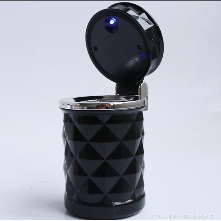 Dengan LED Light Creative Portable Car Ashtray