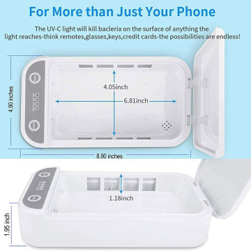 Wireless Charger Phone UV Light Sterilizer Box
