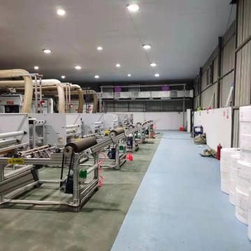 Highly effective mask production line face