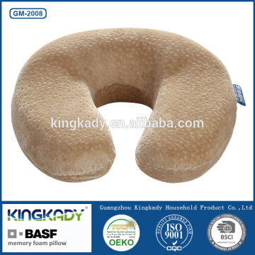 Comfortable neck support bamboo memory foam neck pillows