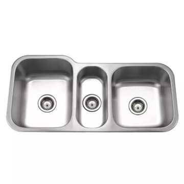 Cupc Kitchen Basin 304 Thép không gỉ làm suy yếu