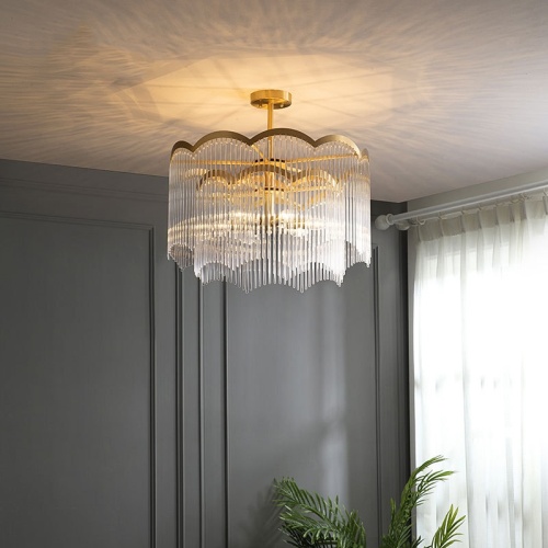 LEDER Beaded Crystal Traditional Chandelier