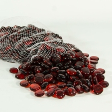 Decorative Glass Pebbles, Glass Nuggets In Mix Color