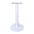 Industrial White Round Cast Iron Dining Coffee Table Leg Metal Furniture Leg For Outdoor Table