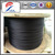 1/8" black zinc wire cable