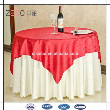 Popular Polyester Jacquard Linens Wholesale Lace Tablecloths in Guangzhou
