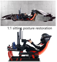 servo linear actuator for sim racing motion platform