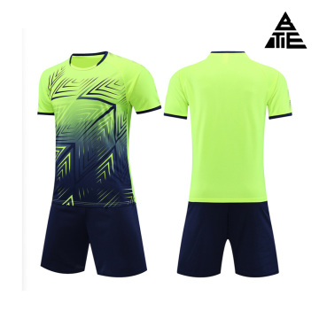 Conjunto traje de entrenamiento de fútbol fluorescente