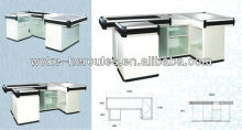 Electronic Cashier checkout table/Electronic supermarket checkout counter/Electronic desk for supermarket