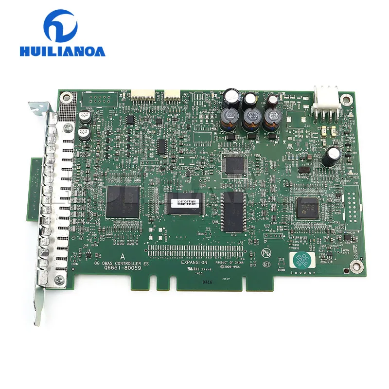 Omas Controller Board for HP Designjet Plotter Z6100PS Z6100 L25500 L26500 D5800 Z6200 Circuit Board Q6651-20156 Q6651-60156 Omas Controller Card