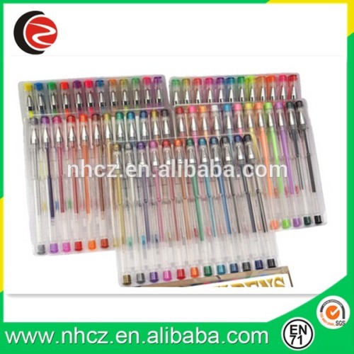 60 gel pen in pvc box