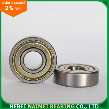 High Speed 6001ZZ Ball Bearing