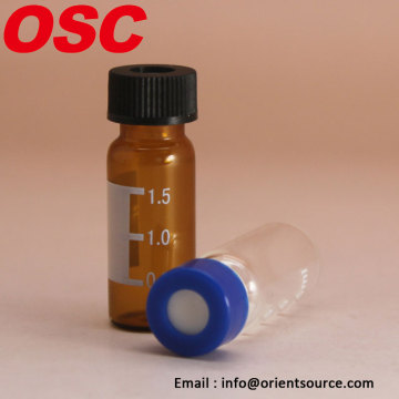 Manufacture of chromatography vial amber vials
