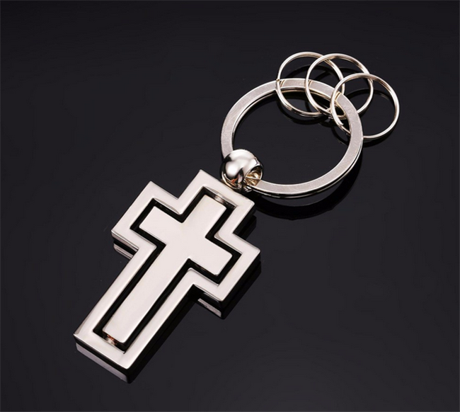 wholesales cross keychain