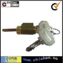 Brass oval lock cylinder