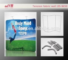 Tension fabric wall (waved)