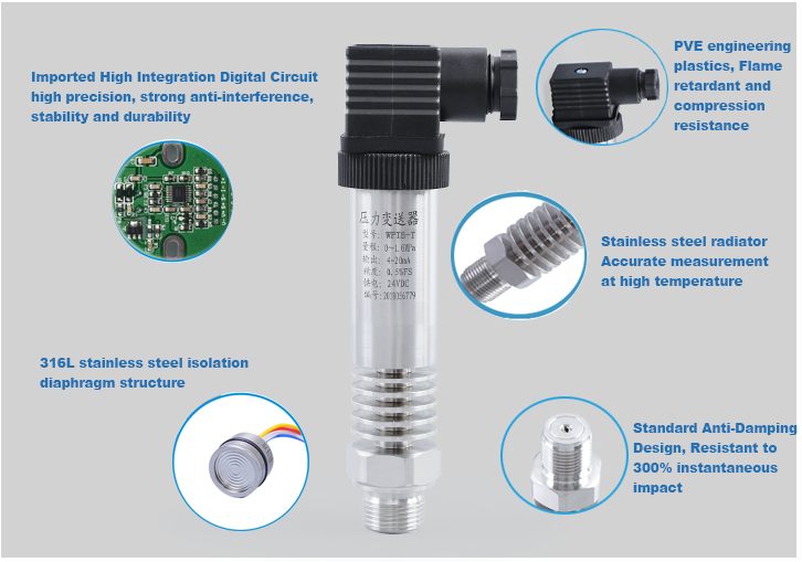 High Temperature pressure sensor 