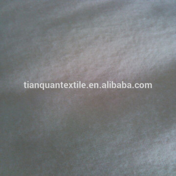 100% cotton white flannel fabrics for sleeping cloths