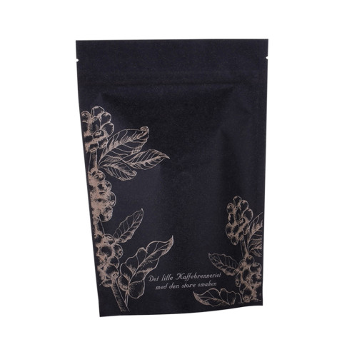 Kemasan Kompos 3kg Kertas Kraft Stand Up Pouch Coffee Bag