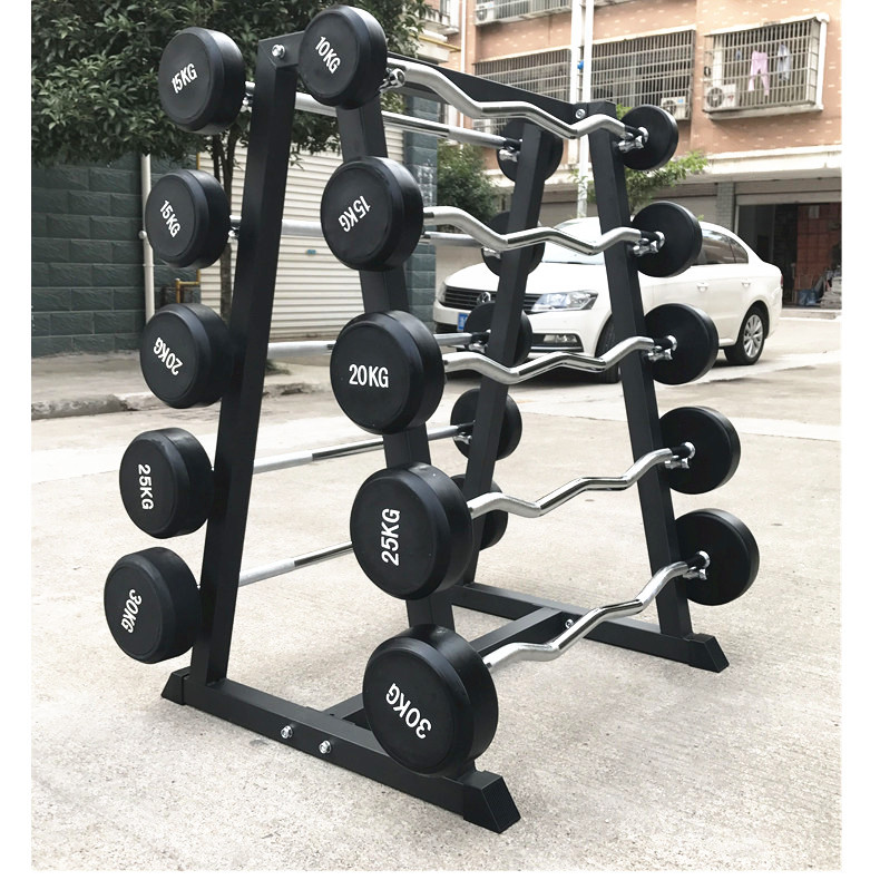 Fitness Weightlifting Weights Barbell Pump Set