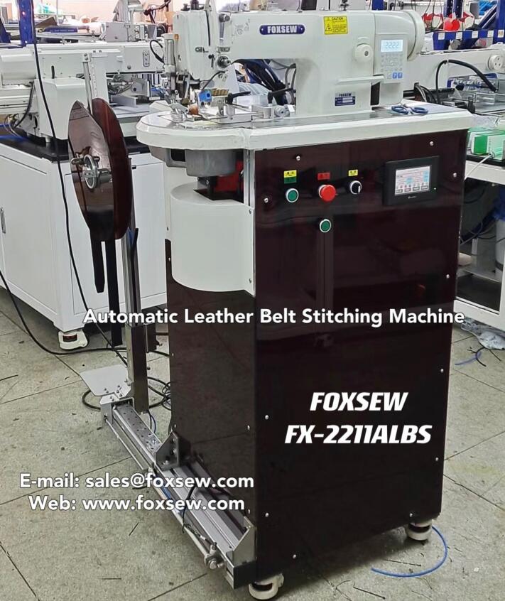 Automatic Leather Belt Stitching Machine Foxsew Fx 2211albs 6 Jpg