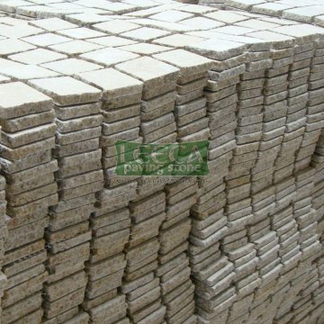 Granite cubes with pattern