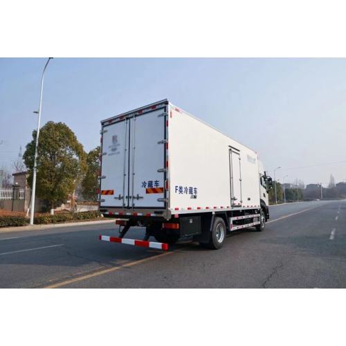 Dongfeng 10 ton mobil dingin Euro 6 Truk Refrigerasi