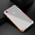 Double cas d&#39;hybride transparent de couleur de double injection pour l&#39;iPhone 7/8