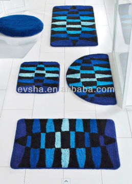 BLUE BATHMAT WHOLE SETS BATHMAT POLYESTER BATHMAT (EV-G001-BM)