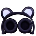 LED Light Panda Ohr Headset Mobiler drahtloser Kopfhörer