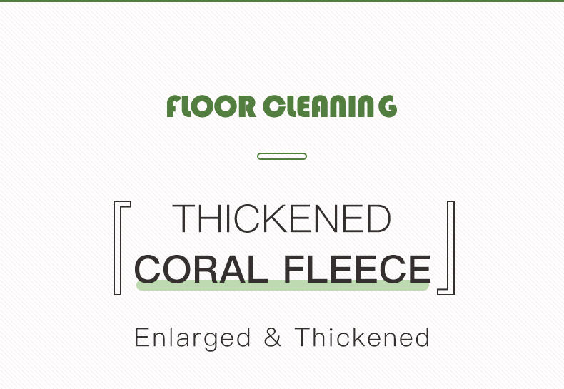 Coral Fleece Mop Pads